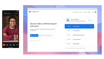 Seamlessly transfer between devices during a Google Meet call